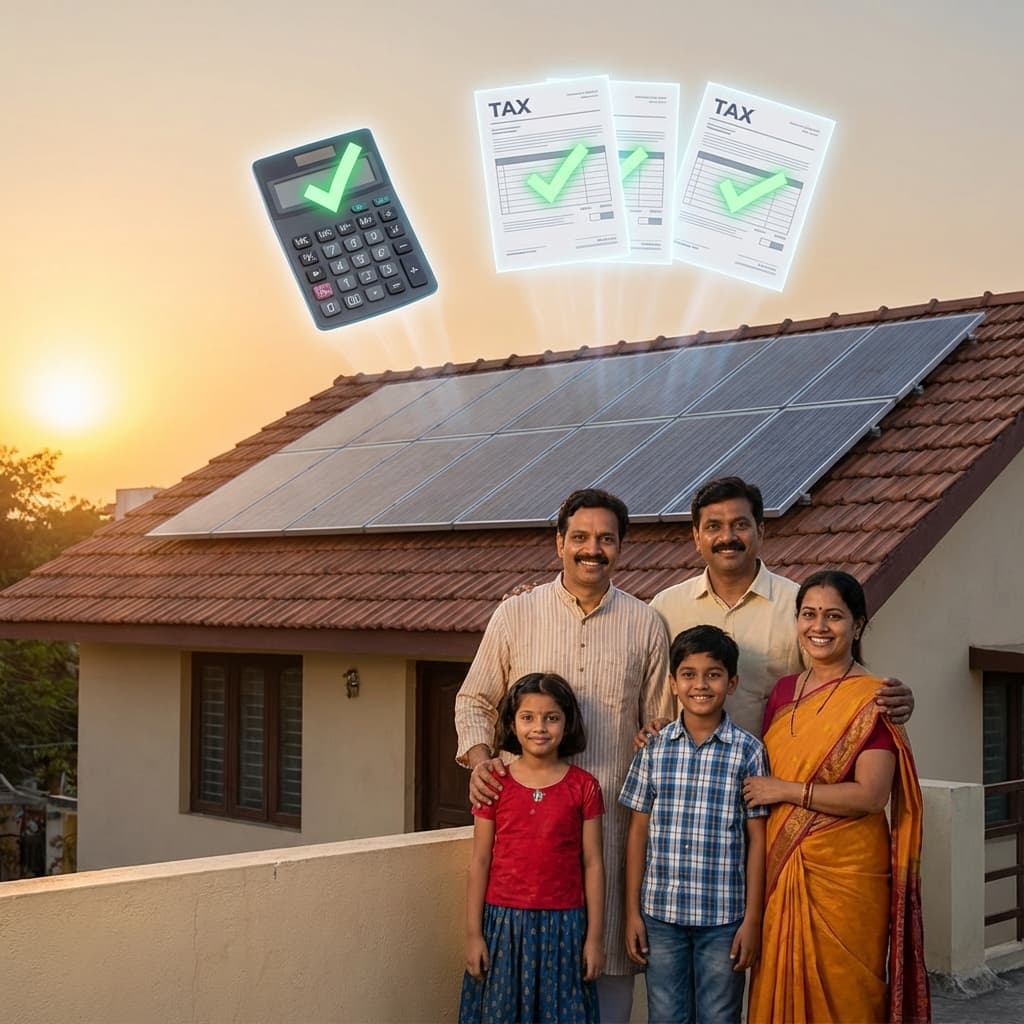 Budget 2026: The ₹75,000 Win for Middle-Class Rooftops